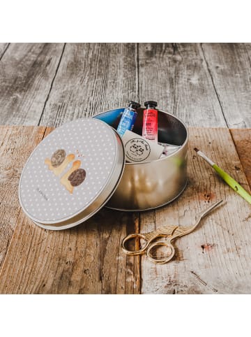 Mr. & Mrs. Panda Erinnerungsbox Schnecken Liebe ohne Spruch in Grau Pastell