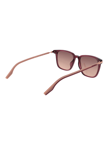 Converse Unisex Sonnenbrille Quadratisch Burgundisch