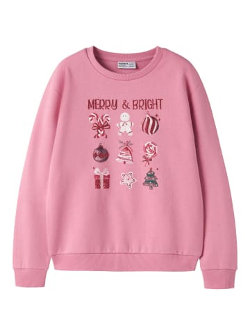 name it Sweatshirt in Wild Rose1