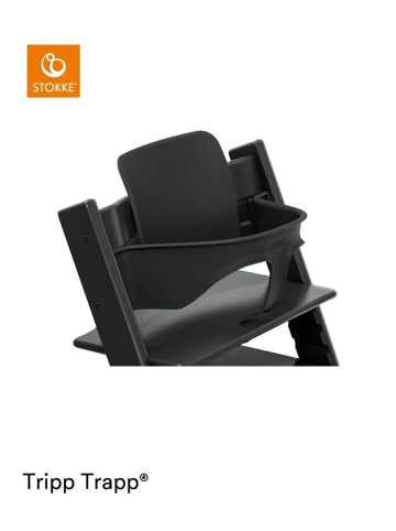 Stokke Tripp Trapp® Baby Set schwarz in Schwarz ab 6 Monate