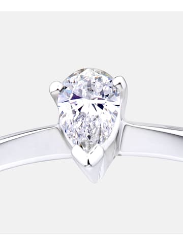 Diamant L'éternel Verlobungsring aus 375 Weißgold mit Diamant