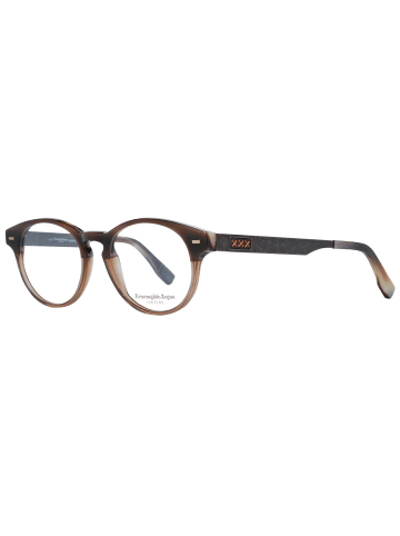 Ermenegildo Zegna Männer Optische Fassungen Rund Braun