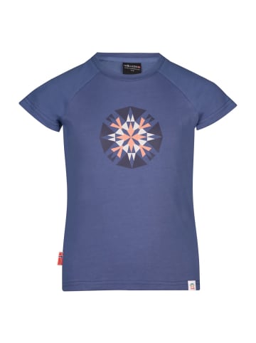 Trollkids T-Shirt "Senja T" in Lotusblau