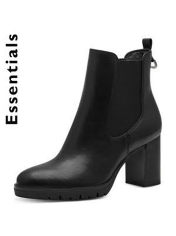 Tamaris Damen Stiefel/Boots ungefüttert  in Schwarz