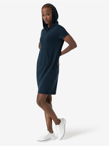 super.natural HOODED BIO DRESS in blau
