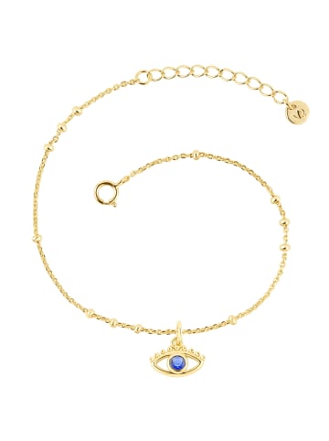 Glanzstücke München Armband Allsehendes Auge aus Sterling Silber mit Zirkonia in gelbgold