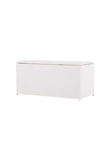 ebuy24 Kissenbox London Weiß 130 x 60 cm