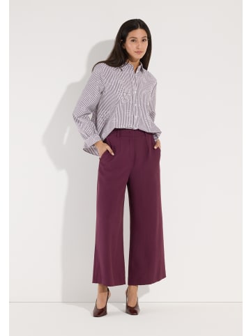 More & More feminine Bluse, Streifen u. Blumendessin in stripes ruby orchid