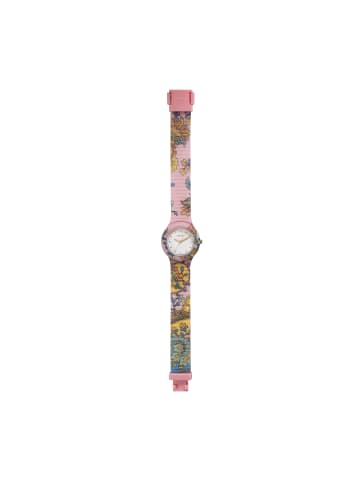 Hip Hop Uhren paisley weiss