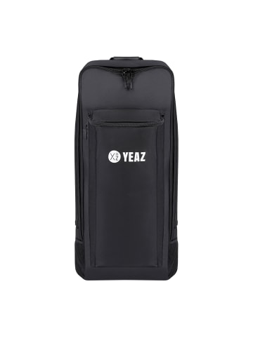 YEAZ KIT PLUS trolley-rucksack und carbon/bambus-paddel in schwarz