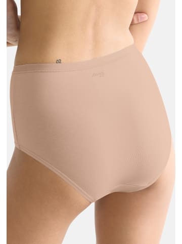 Sloggi High Waist Panty GO Daily Cotton in Weiß / beige