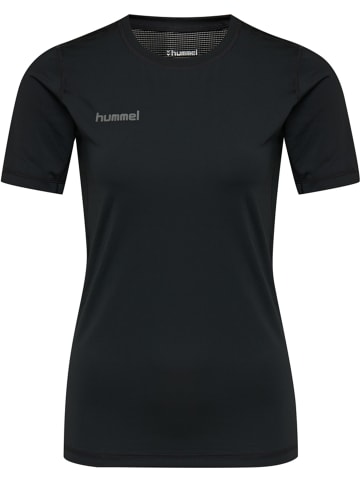 Hummel Hummel T-Shirt Hml Multisport Damen Dehnbarem in BLACK