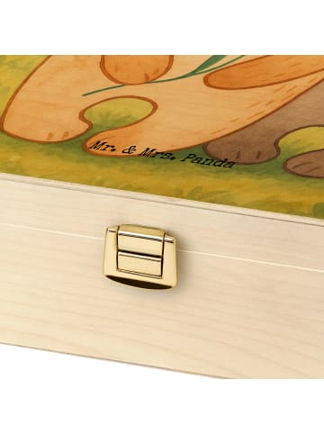 Mr. & Mrs. Panda Tee Box Bären Liebe Design ohne Spruch in Weiß