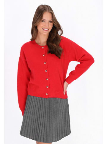 myMo Cardigan in red
