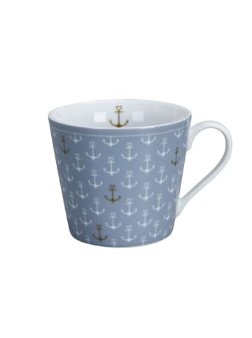 Krasilnikoff Happy Cup aus Anchor allover in hellblau