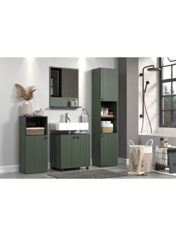 ebuy24 Badschrank PureBliss Grün 40 x 31 cm