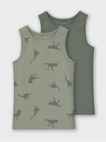 name it Unterhemden 2er Pack NMMTANK TOP AGAVE in agave green