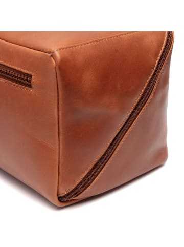 The Chesterfield Brand Trevia Kulturbeutel Leder 29 cm in cognac