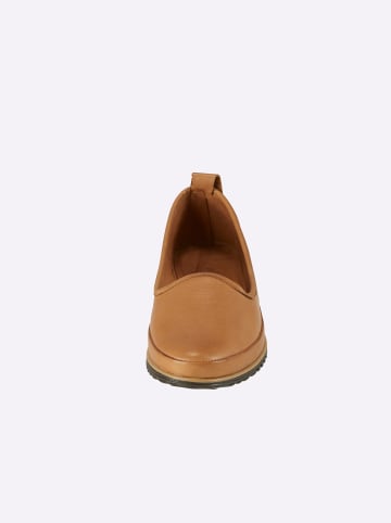 Andrea Conti Slipper in cognac