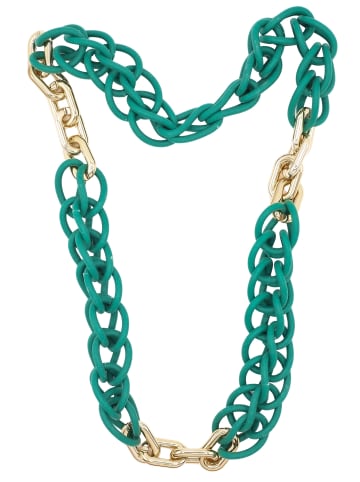 collezione alessandro lange Kette " Loop Glam " in grün