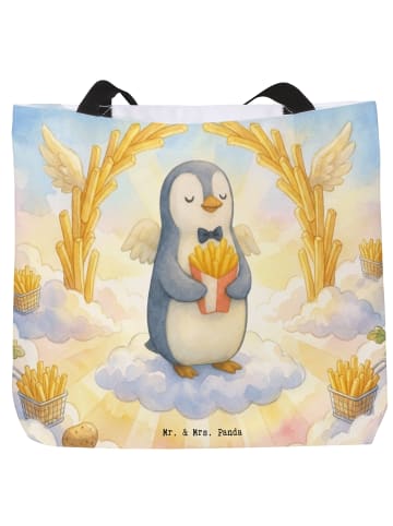 Mr. & Mrs. Panda Beuteltasche Pinguin Engel Pommes Design ohne S... in Weiß
