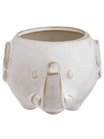 Butlers Blumenübertopf JUNGLE Elefant 2er-set in Beige