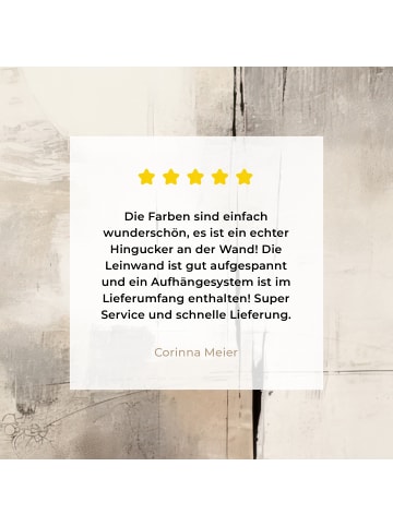 MuchoWow Leinwand bilder Abstrakte Kunst weiß schwarz (BxH)