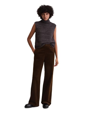 Marc O'Polo Cordhose relaxed in dark coffee