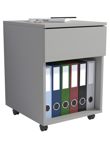 VCM  Rollcontainer Bürocontainer Dalosa 1 Schublade in Grau