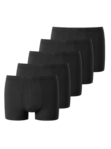 Schiesser Trunk Cotton Serie in Schwarz