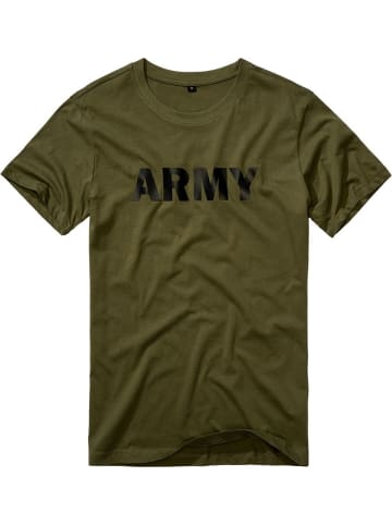 Brandit T-Shirt "Army T-Shirt" in Grün