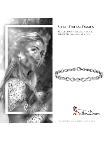 SilberDream 925 Sterling Silber Damen SilberDream Armbänder Infiniti ca. 19cm