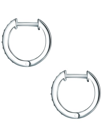 Rafaela Donata Creolen Sterling Silber Zirkonia in silber