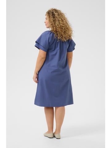 KAFFE curve Kleid KCirsa Loose fit in Blue Indigo