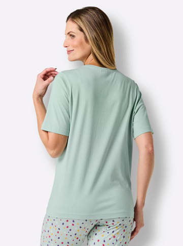 WITT WEIDEN Schlafanzug-Shirt in kalkmint