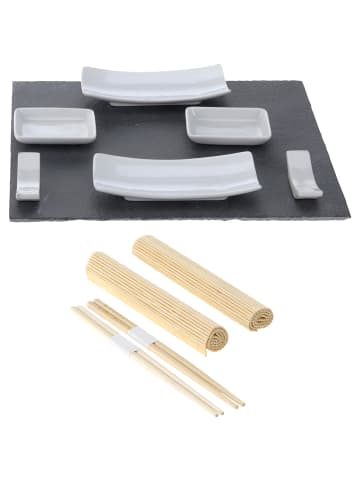 Excellent Houseware Sushiset in schwarz