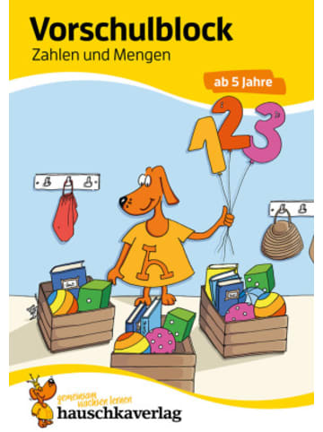 Hauschka Papeterie/PBS - Vorschulblock ab 5 Jahre für Junge und Mädchen. Zahle