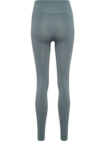 Hummel Leggings "Hmltif Seamless High Waist Tights" in Grün