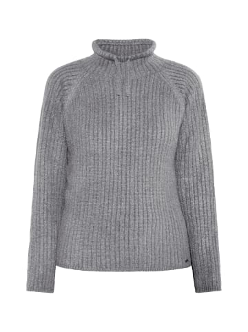 DreiMaster Vintage Strickpullover in Grau Melange