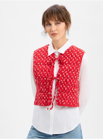Levi´s Weste in rot ecru - 0001