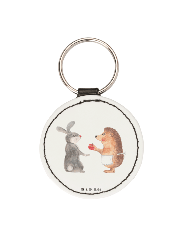 Mr. & Mrs. Panda Anhänger Hase Igel ohne Spruch in Weiß