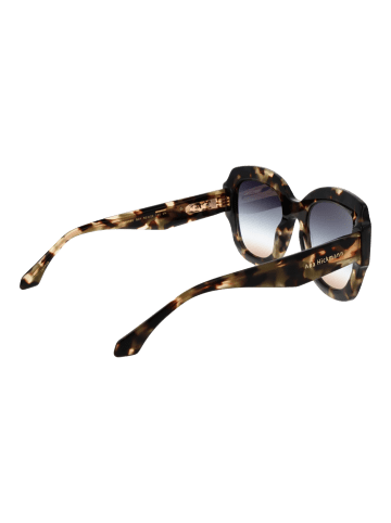 Ana Hickmann Sonnenbrille Schmetterling Havanna