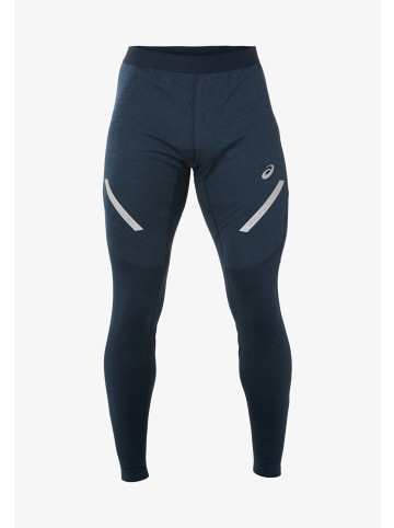 asics Laufhose Lite-Show Winter Tight in Dunkelblau