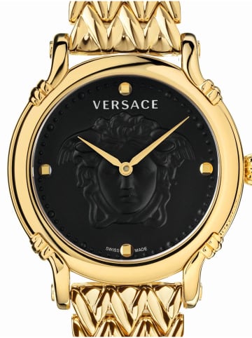 Versace Schweizer Uhr Safety Pin in gold