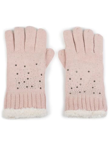 styleBREAKER Strickhandschuhe in Rose