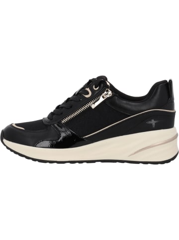 Tamaris Schnürschuhe in black/gold