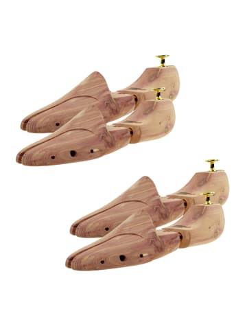 Unbekannt Schuhspanner Doppelfederschuhspanner 2P in braun