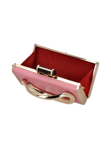 faina Women Clutch in Rose
