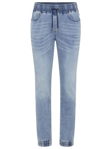 Delmao Jogg Pants in light blue used