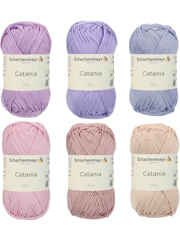 Schachenmayr since 1822 Handstrickgarne Catania, Set in Baby Rosa Mix